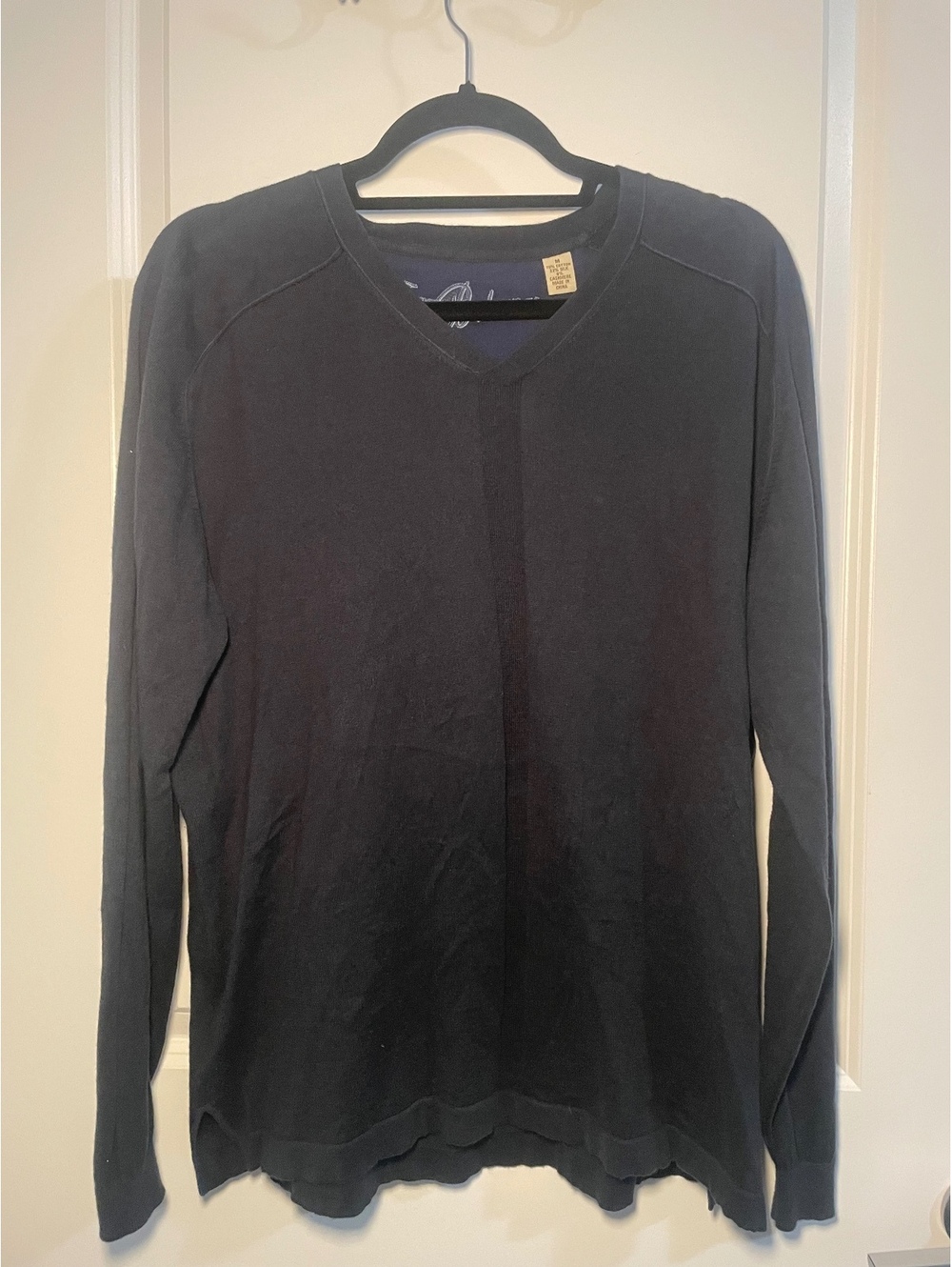 Tommy Bahama Navy Sweater Size Medium